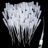 SHENLIU 400 Pcs Glue Tip Extender, Glue Precision Applicator Plastic Glue Tips Micro CA Glue Tips for Crafting, Lab Dispensing, Adhesive Dispensers