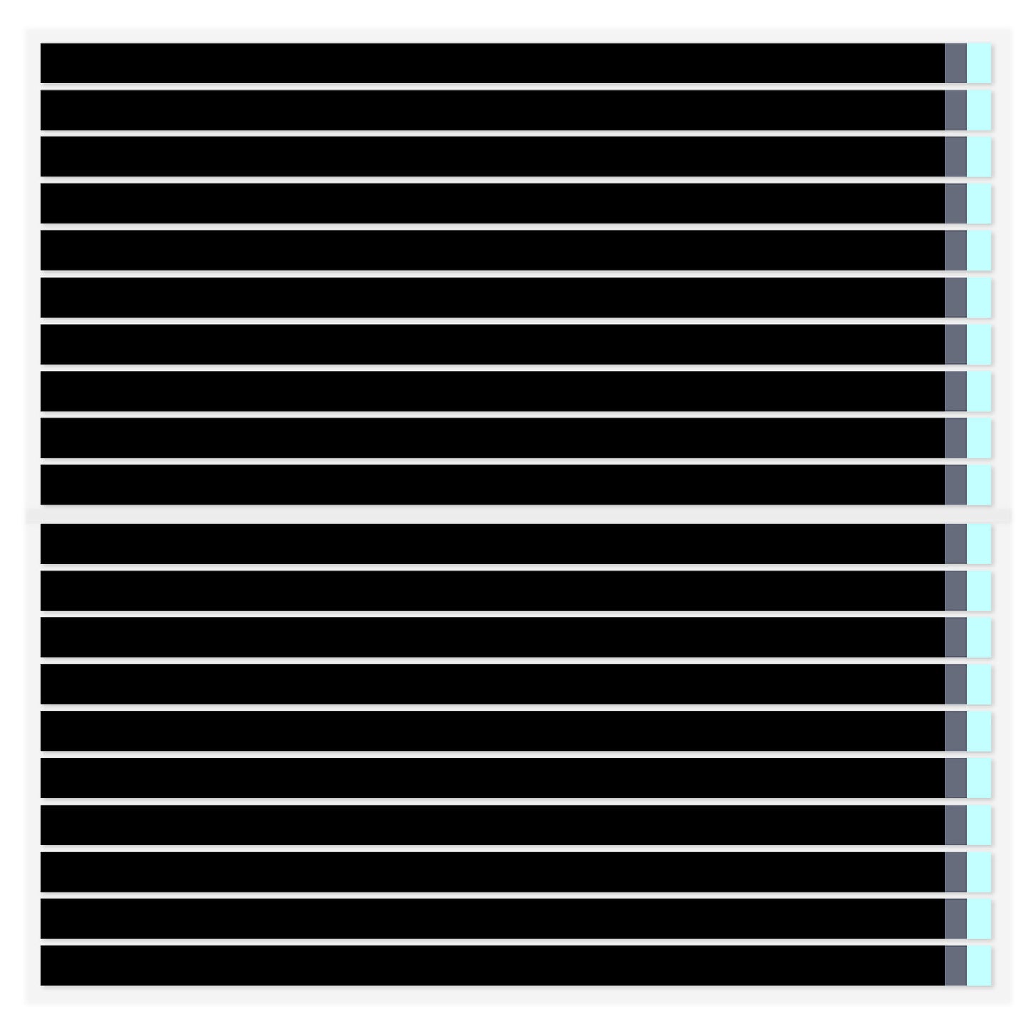 BOHUIZ 20 Pcs Laptop Screen Double Sided Tape for LED Display Replacement, Black Pull Tab Stretch Tape Easy Stretch Adhesive Tapes for Tablets Mobile Phones Laptop LCD LED Screen Replacement