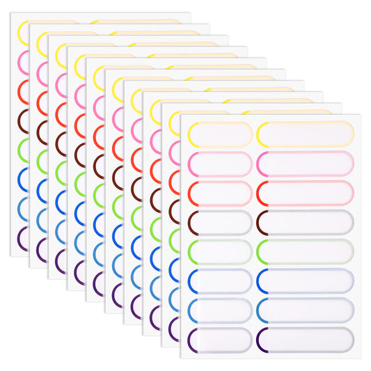 cobee 160Pcs Name Labels, Personalised Name Stickers, Waterproof Names Tags Sticky Labels for Clothes, Bottle Labelsfor Clothes Office School Presents Kitchen Birthday Parties