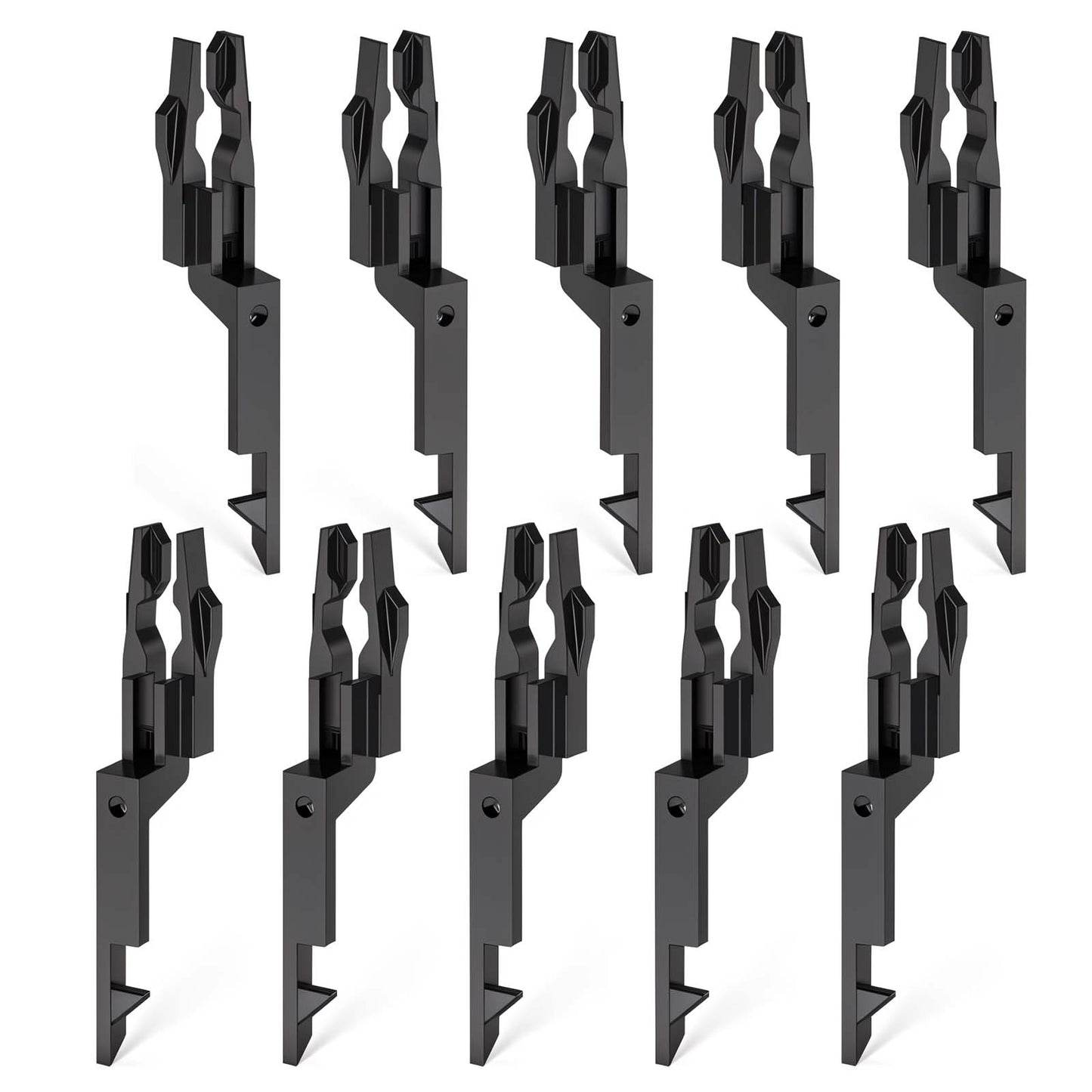 Yuanchu 10 Pack Fire Alarm Test Key, Emergency Call Point Test Keys Safety Fire Alarm Key for Break Glass Switch Work for All Versions of Call Points(Black)