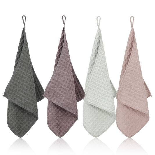 HJZHII 4 Pcs Barista Towel, Espresso Machine towel 12.2" Extra Thick Microfiber Coffee Cleaning Cloths Professional Kitchen Cleaning Towels for Steam Wands Countertops Milk Frothers Coffee Bar