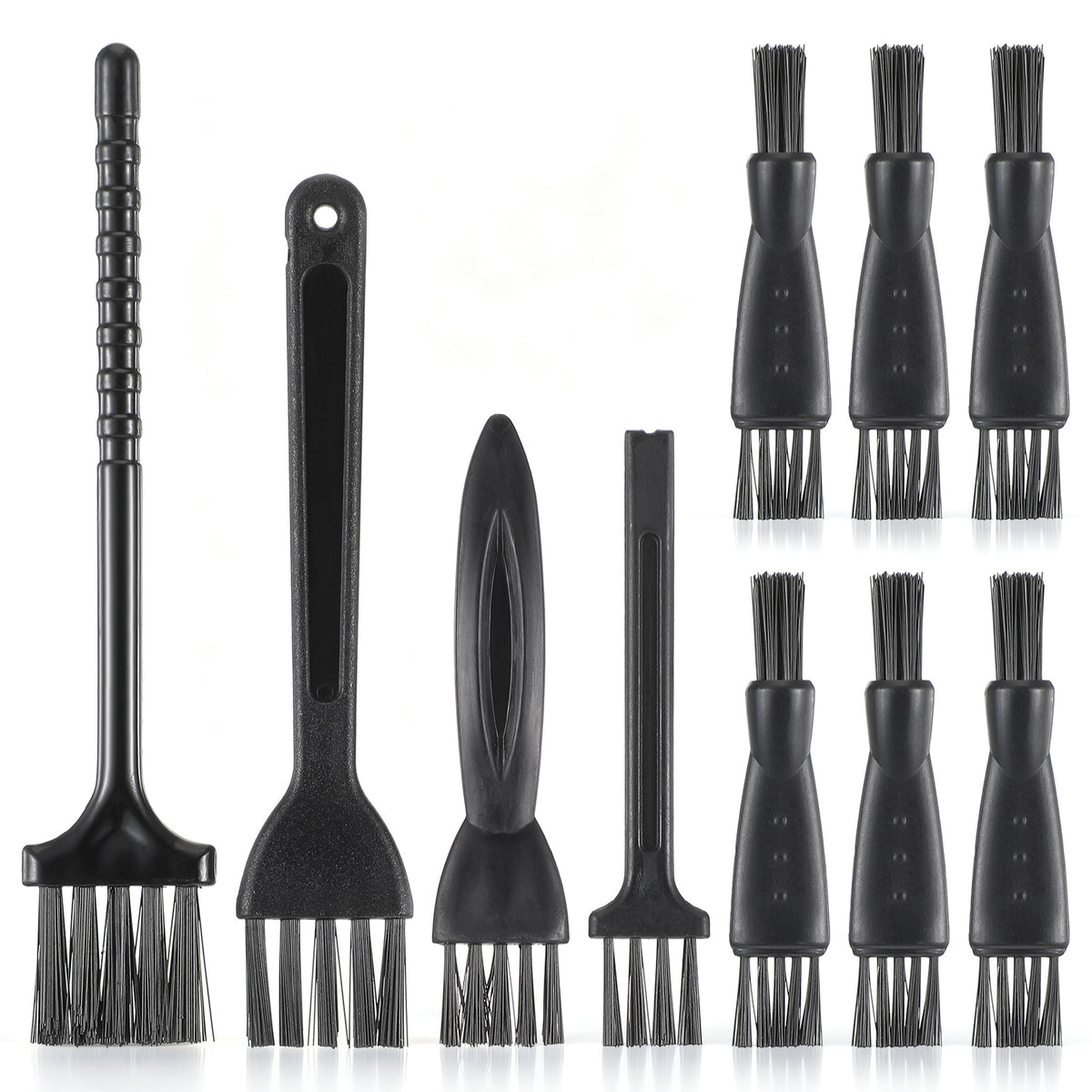 YUXMU 10 Pcs 5 Styles Electric Shaver Cleaning Brush