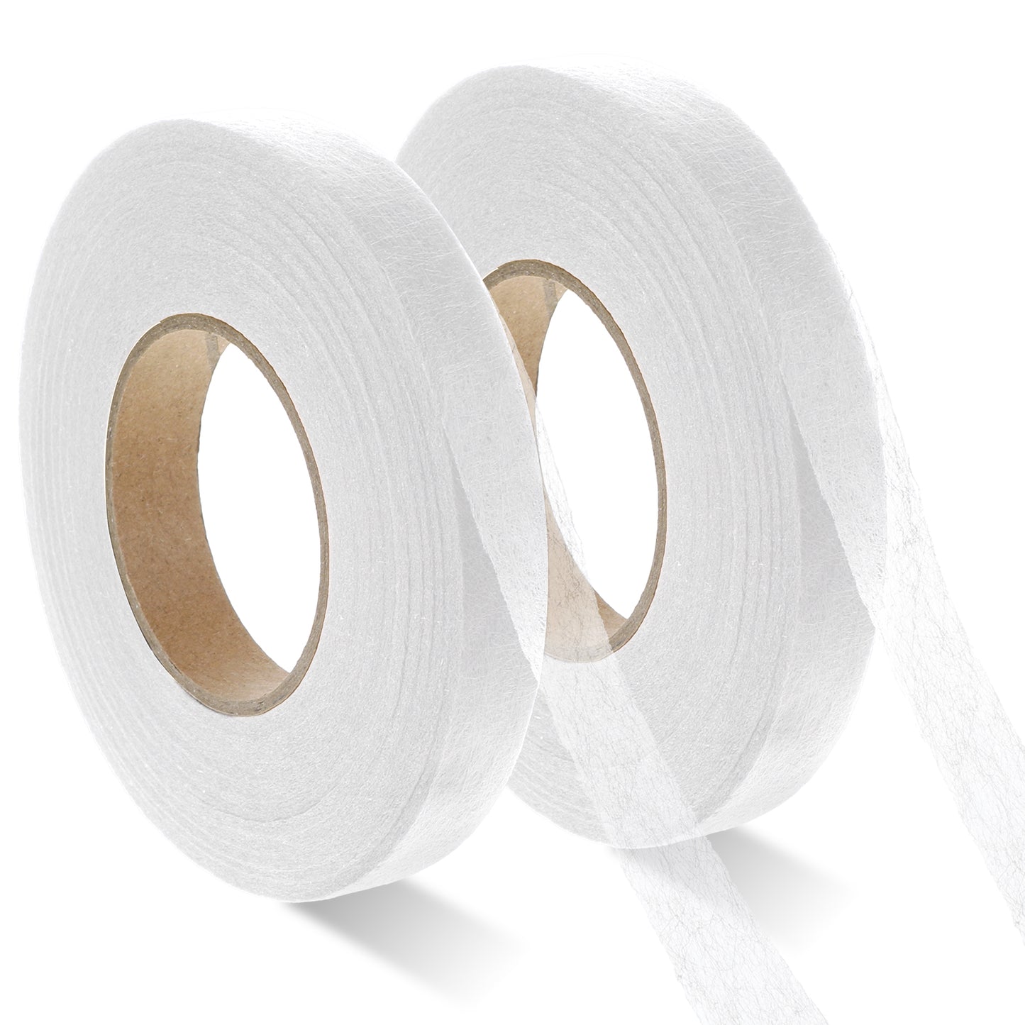Giantree 140 Yards Iron on Hemming Tape, 2 Rolls 0.59 Inch Hemming Tape for Pants, Hemming Tape Sewing Supplies, Hem Tape Fusible Tape Adhesive Wonder Web for Curtain, Pants, Clothes(Style B)