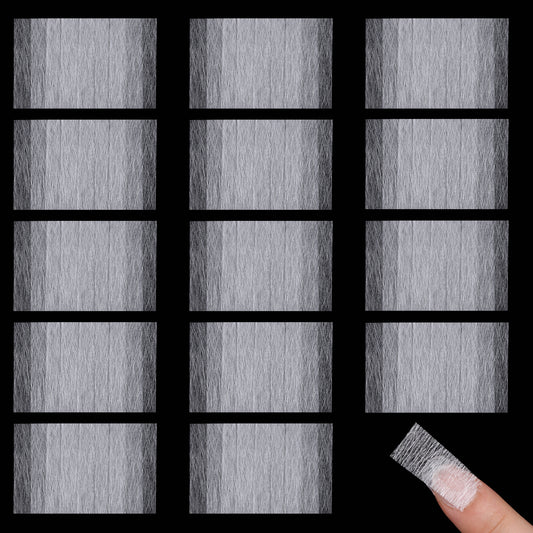 cobee 100 Pieces Silk Nail Extension Wrap， Fiberglass Wrap Nail， Art Extension DIY Protector Accessories for Splits Breaks Repair Reinforce for Women Home Salon