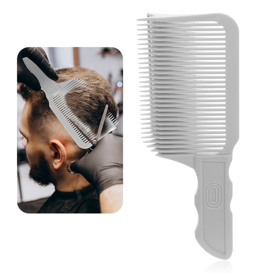 BOHUIZ Fade Combs, Barber Gradient Positioning Combs, Professional Barber Comb Flat/Curved Push Edge for Blending Fades, Hair Cutting Fade Guide Tools for Home & Salon Use