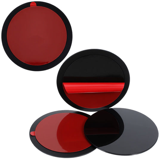 JIEYAO 4Pcs Dashboard Pad Mounting Disk for Suction Cup Phone Mount, Round Double-Sided Pads 3.15" Ultra Sticky Heat-Resistant Replacement Disc for Car Dashboard Phone Holder GPS Holder Suction Mount