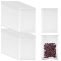 Jeffdad 100 Pcs Thick Vacuum Sealer Bags, 2.7x3.9 inch Small Vacuum Sealer Bags for Food Storage Heat Seal Bags Precut Food Storage Bag Clear Plastic Heat Seal Bag for Food Preservation