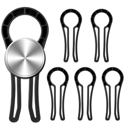 HJZHII 6PCS Gas Stove Knob Lock, Childproof Stove Knob Safety Locks Guards Kids Door Knob Safety Cover Guards Pet Door Knob Safety Gas Stove Knob Covers Stove Knob Locks Proof Oven Knobs Cover