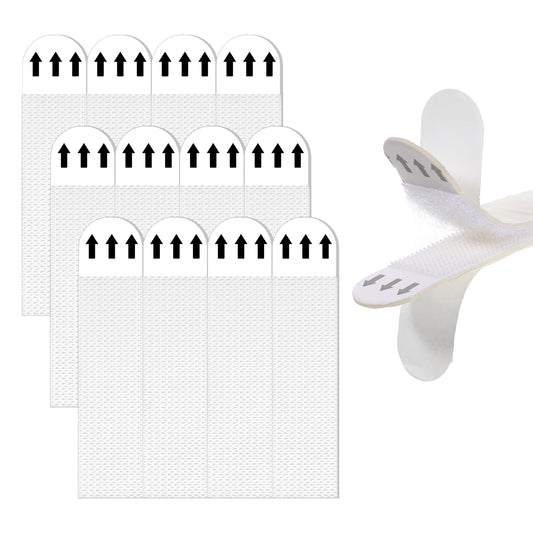 MBAIYO 24Pcs Adhesive Picture Hanging Strips, Heavy Duty Wall Hanging Strips Damage Free Wall Hangers Hooks Kit for Frames Walls Picture Hangers Without Nails