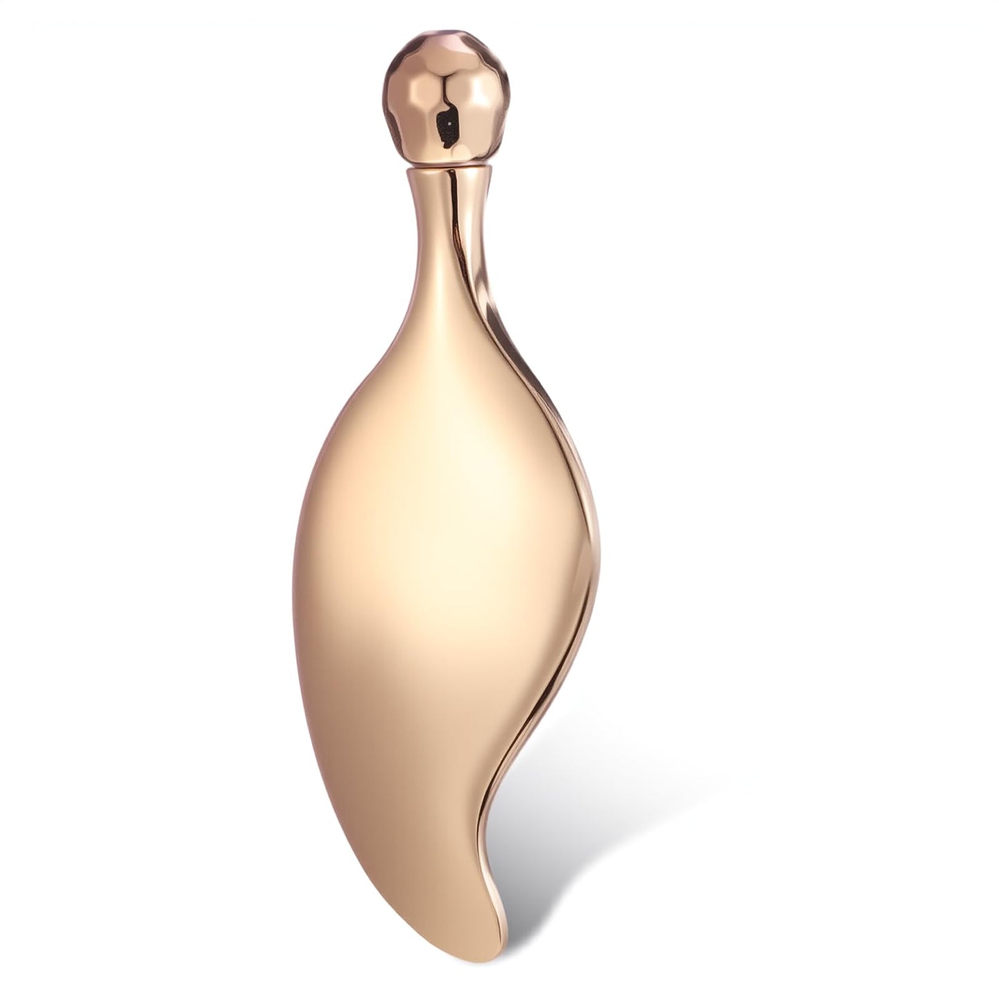 WJIAAA Gua Sha, Stainless Steel Gua Sha, 2-in-1 Massage Eye Roller Gua Sha Stone Facial Scraper Beauty Tools Guasha Scraping Massage Tool Facial Roller Eyes for Defined Contours and