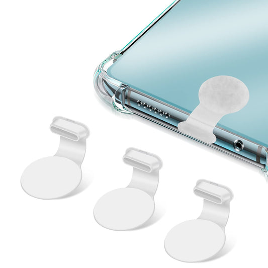 Giantree Luminous Type C Dust Plugs, 4 Pcs Silicone USB C Anti Dust Cover Caps Charging Port Cover Type-C Dust Protectors Stopper for Smartphone Laptop