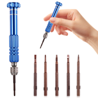 JIYIN Glasses Screwdriver for Eyeglass Repairing, Tiny Eyeglass Screwdriver Repair Kit With Screws 13 In 1 Precision Eye Glass Repair Tool Kit for Sunglasses Watch Laptop Electronics Cellphone Jewelry