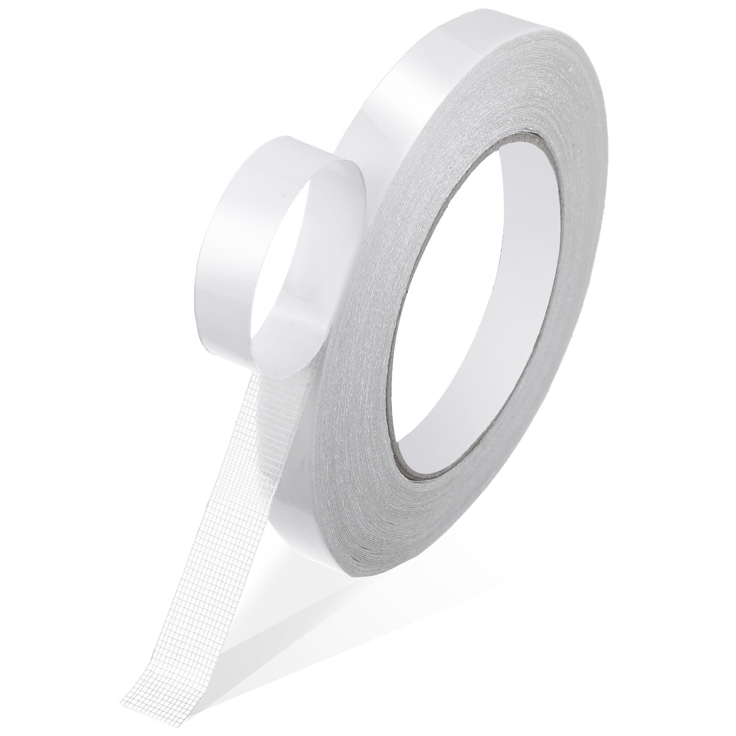XLIUAX 1 Roll Hem Tape, Hemming Tape for Curtains Fabrics Tapes Double Sided Tapes for Clothes No Sewing Design for Pants Dresses Skirts Clothes Arts Clear Strong Self-Adhesive Carpet Repair DIY