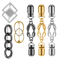 LIQWEI 6 Pcs Waist Cincher & Shirt Clip Retro Dress Cinch Clips, for Women Clothing Shawl, Cardigan Dress, Sweaters