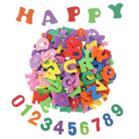 BOHUIZ 260Pcs Foam Stickers Letter Stickers Numbers Stickers, Foam Numbers Letter Stickers for Crafts, Self Adhesive A-Z Alphabet Stickers for DIY Crafts Scrapbooking Kids School Project Party Decor