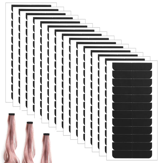 Molain 180Pcs Hair Extension Tape, Double Sided Tape in Tape Replacement Strong Adhesive Tape for Hair Extensions Invisible Wig Toupee Tape