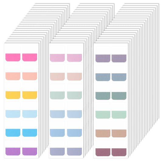 IANFAN 720 Pcs Sticky Index Tabs, 18 Colors Writable Annotation Tabs Medium Book Page Markers 1 Inch Page Markers Labels Repositionable Index Tab for Notebooks File Folder Planner Journal