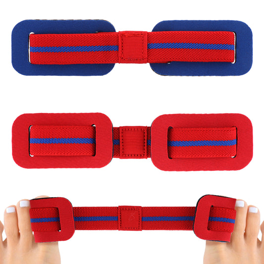 Molain Bunion Corrector Strap, 2PCS Big Toe Straightener Exercises Trainer for Hallux Valgus Treatment Relieve Thumb Strain Restore Natural Big Toe Alignment Foot Care