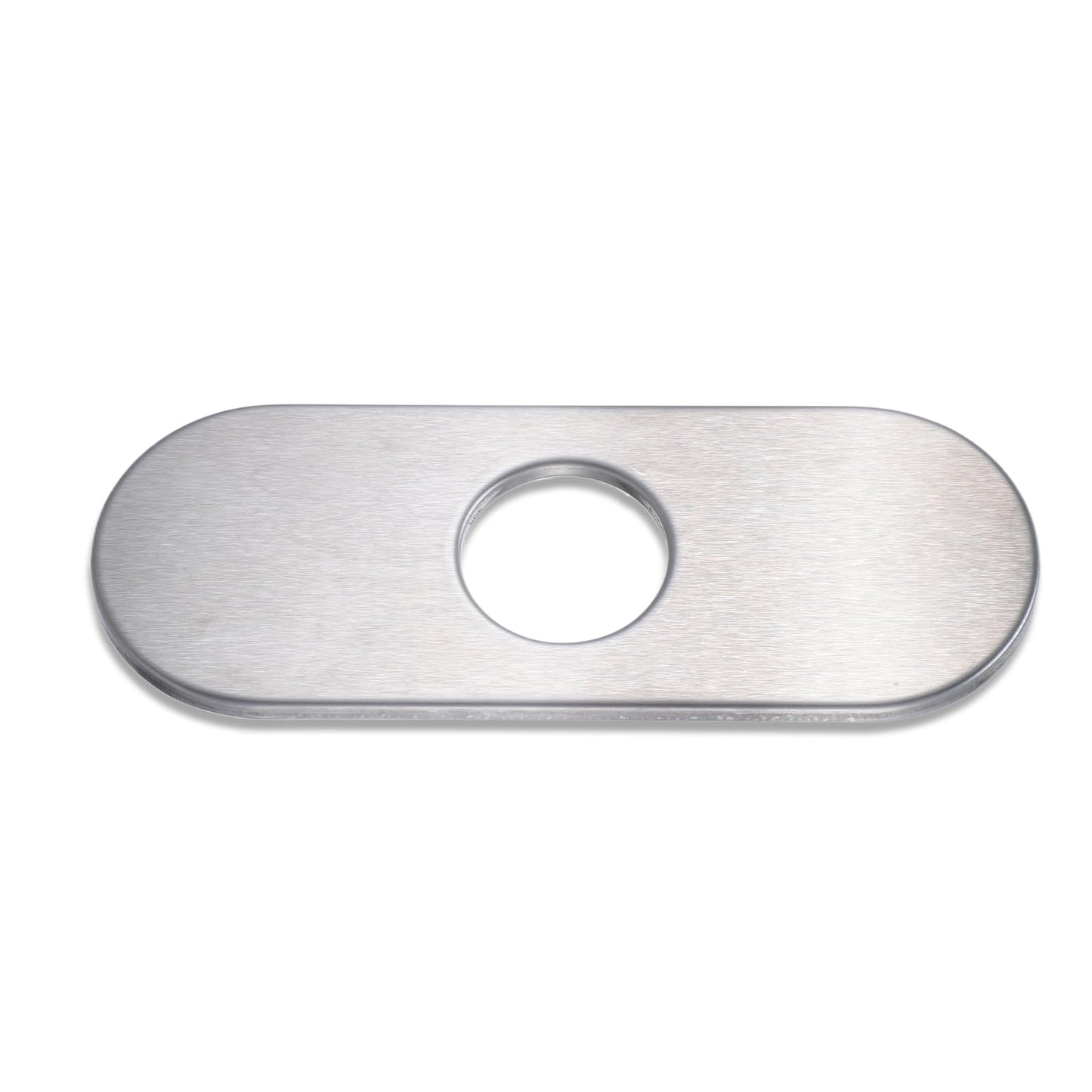 Yuanchu 35mm Perforated Plug Cover Plate Tap Rosette 304 Stainless Steel for Bathroom Sink Kitchen Sink Brushed Nickel Stain Resistant