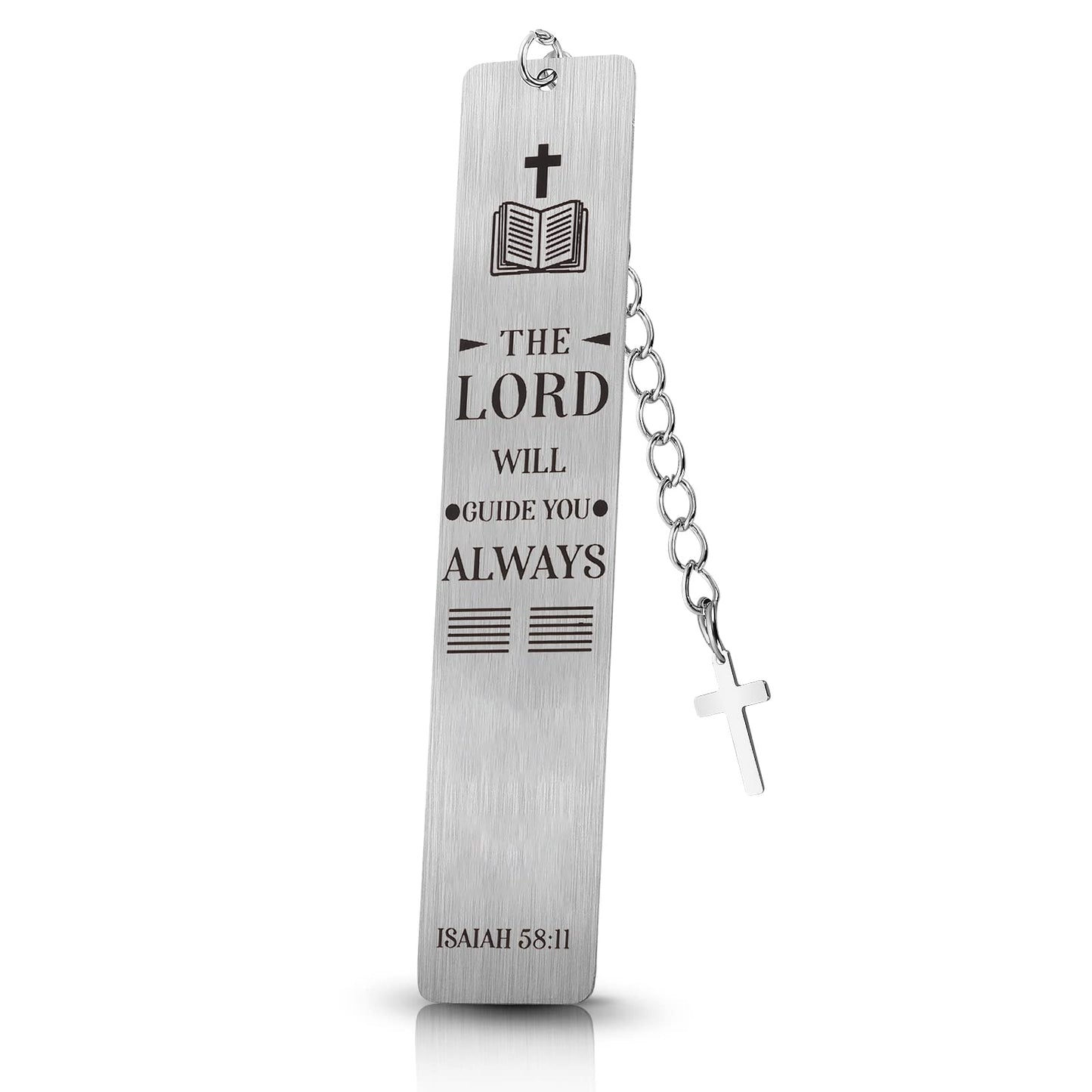 Christian Bookmark Inspirational Bible Verse Bookmark Boys Christian Bookmark for Friend Sister Baptism Religious Gifts Men Birthday Christmas for Religious Gifts