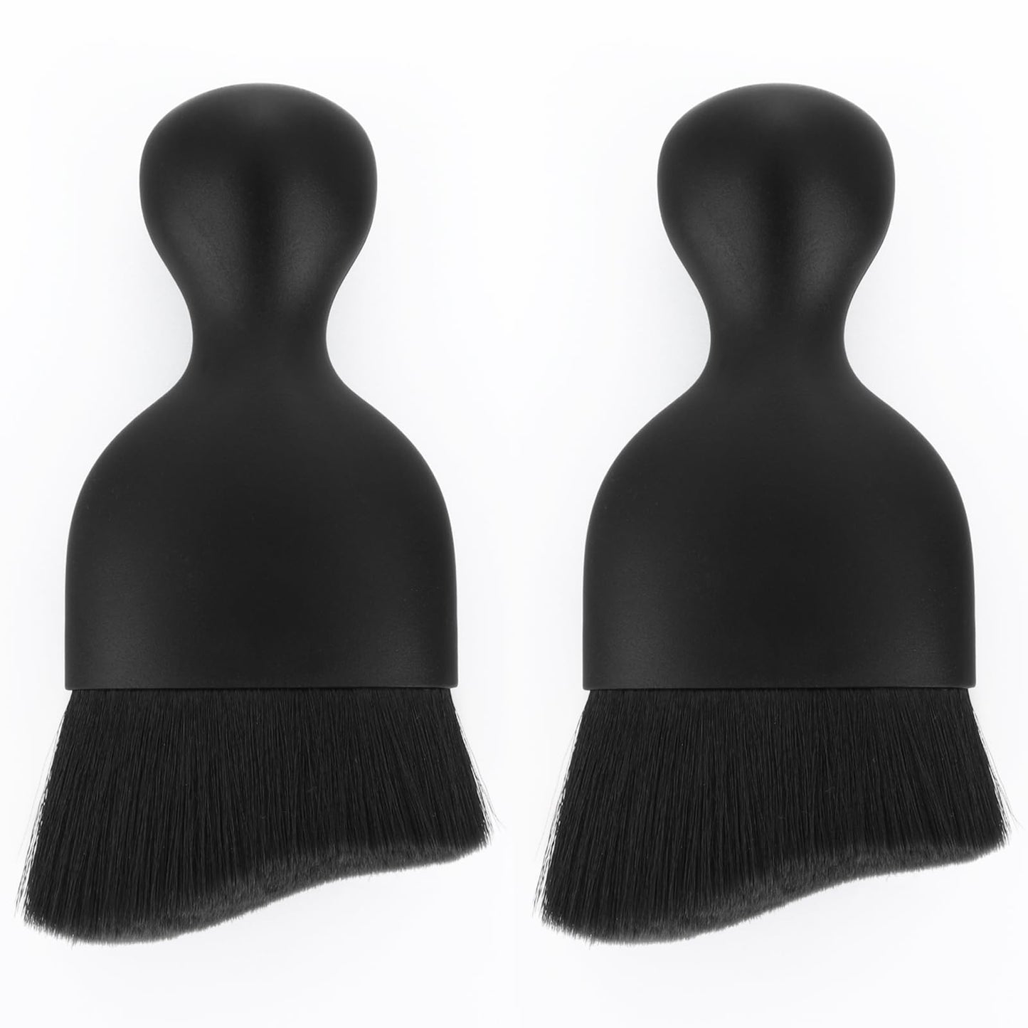 cobee Car Interior Cleaning Soft Brush - No Scratch, 2 Pack Car Cleaning Brushes Duster with Soft Bristles Dashboard Air Outlet Gap Dust Removal Brushes for Automotive Air Conditioner Vents(Style-B)