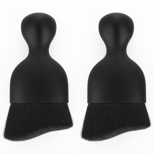 cobee Car Interior Cleaning Soft Brush - No Scratch, 2 Pack Car Cleaning Brushes Duster with Soft Bristles Dashboard Air Outlet Gap Dust Removal Brushes for Automotive Air Conditioner Vents(Style-B)