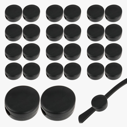 Bewudy 12 Pairs Anti Slip Glasses Ear Grips, Round Eyeglasses Temple Grips Retainer Stop Glasses Slipping Down Nose, Anti-Slip Glasses Ear Hook Grip for Sunglasses and Glasses(Black)