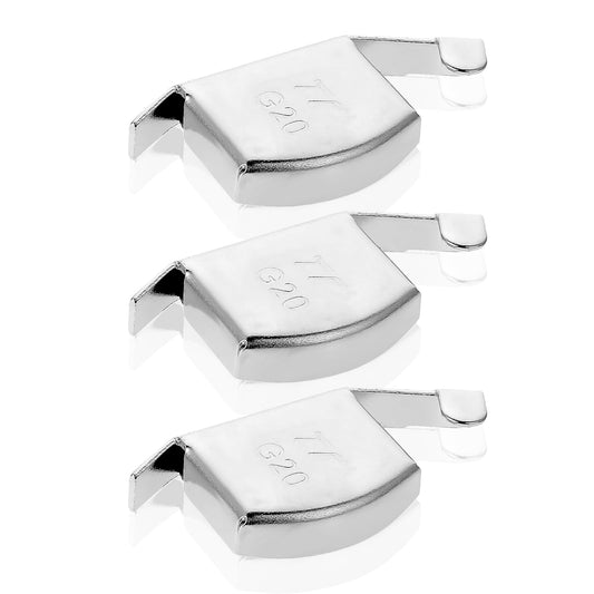 Amaxiu 3PCS G20 Magnetic Seam Guide, Metal Sewing Straight Seam Gauge Universal Sewing Machine Accessories Industrial Domestic Machines Attachments for Most Sewing Machine
