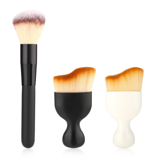 cobee 3 Pack Soft Car Interior Detailing Brush, No Scratch Car Cleaning Brush Car Interior Cleaning Auto Dash Duster Brush Car Interior Cleaning Tool for Automotive Dashboard Air Vents(Style-B)