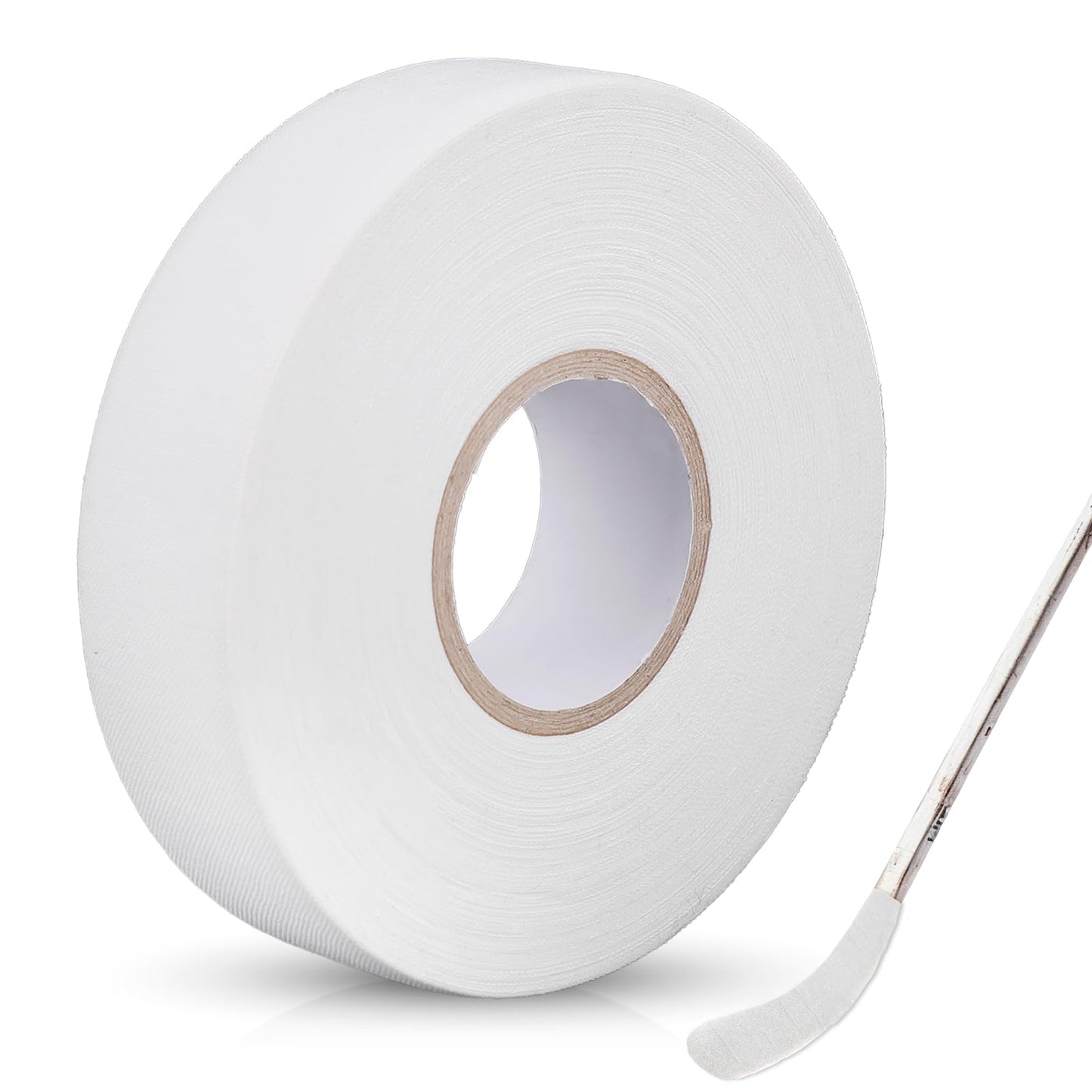 simarro Racket Tape, Non-Slip Tennis Rackets Tape 25 m x 25 mm Self-Adhesive Grip Tape Sports Grip Tape for Hockey Rackets, Tennis Rackets, Golf Clubs, Badminton Rackets (White)