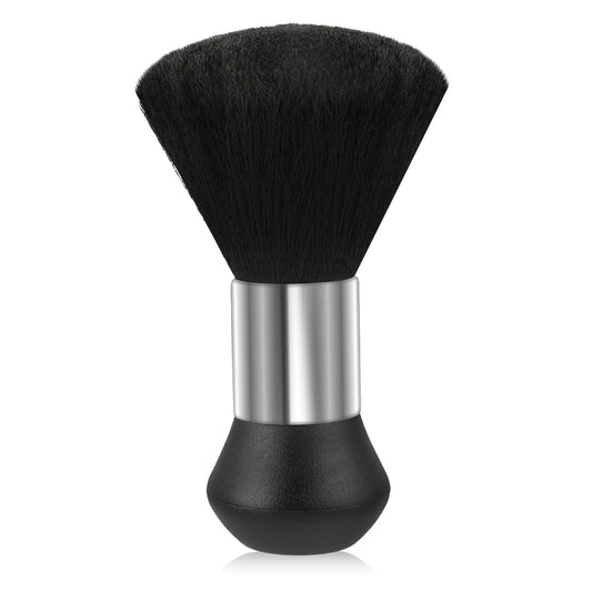 Giantree Neck Duster Barber Brush to Remove Loose Hair, Soft Barber Neck Duster Brush Professional Hair Cutting Brush for Hair Cutting Neck Face Cleaning Hair Sweep Brushes Salon Tool(Round)