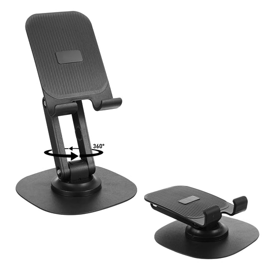 AOZUO 360° Adjustable Mobile Phone Holder, Mobile Phone Holder, Mobile Phone Holder, 360° Rotatable Phone Holder, Foldable Mobile Phone Stand, Foldable Adjustable Mobile Stand