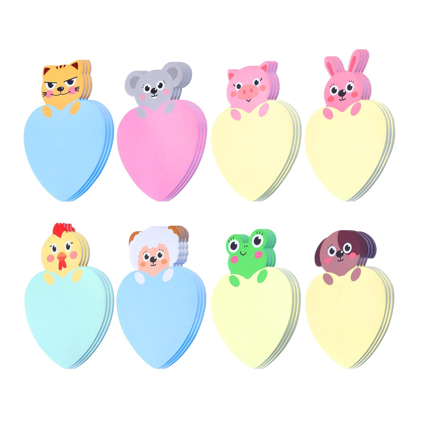 TIESOME Cute Animal Sticky Notes