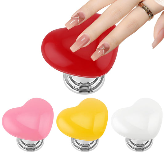 Bewudy 4 Pcs Toilet Button Pusher, Love Heart Shaped Toilet Tank Button Toilet Flush Button Pusher, Toilet Press Tool for Toilet Lid and Tank Toilet Flusher Top Push Button for Women Long Nail