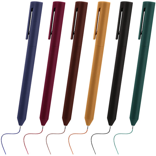 cobee Aesthetic Ballpoint Pens, 0.5mm Multicolor Ink Gel Pens Twist Quick Dry Ball Point Pen Pastel Rollerball Pen Fine Point Pen Smooth Writing Pens For Home School Office(Classic)