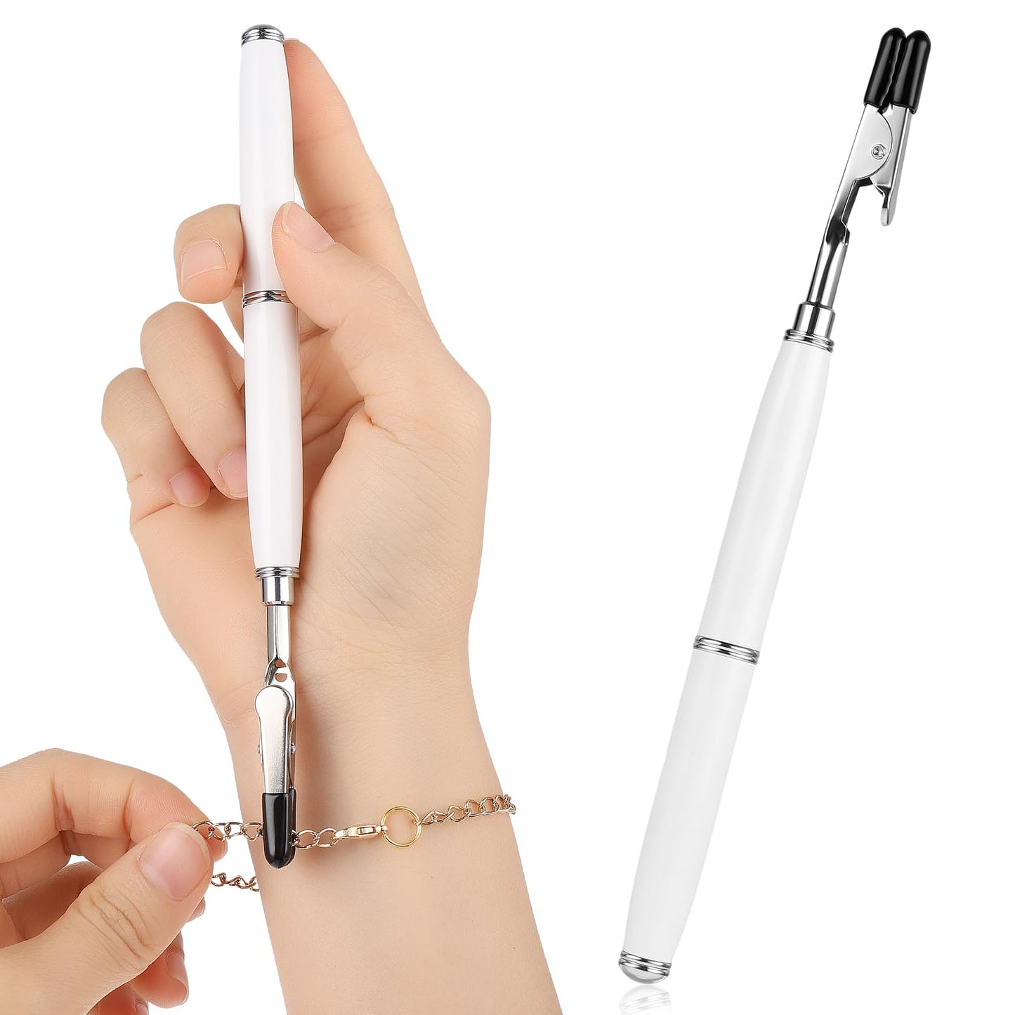 GEEHUA Bracelet Helper, Jewelry Tool for Fastening, White, 1 Piece