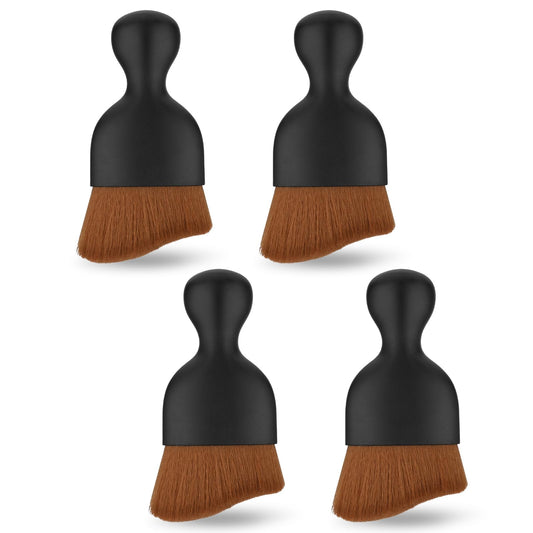 cobee 4PCS Car Interior Cleaning Soft Brush, Car Cleaning Brushes Duster with Soft Bristles Car Detailing Brush Dashboard Dust Removal Brushes for Automotive Air Conditioner Vents(Style C)