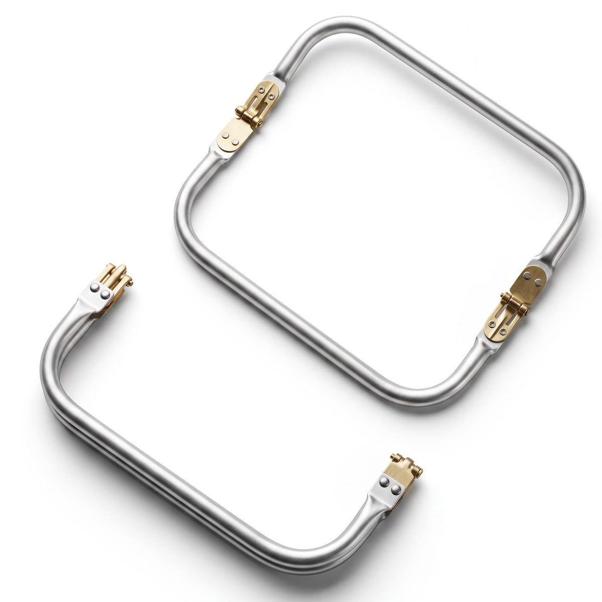 MBAIYO 2 Pcs Rectangle Metal Purse Frame, 8" U-Shaped Bag Frame Hardware