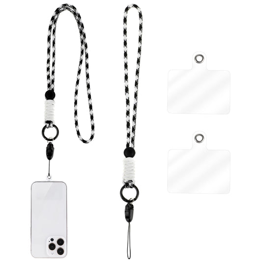 Bewudy Cell Phone Lanyards, Hand Wrist Straps, Phone Lanyard Crossbody, lanyards for Keys, Universal Adjustable Shoulder Neck Straps for Phone Case ID Badges Most Smartphones