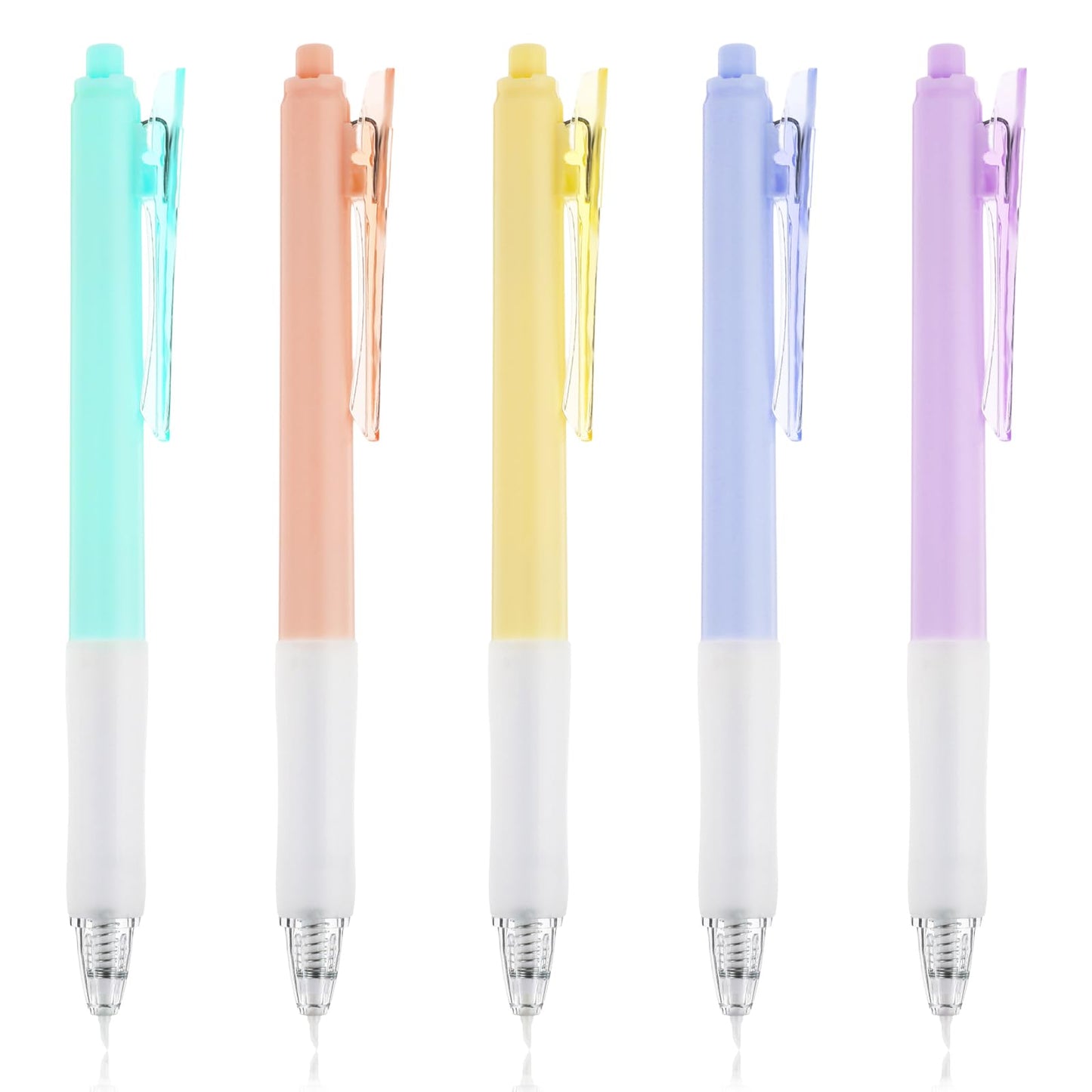 cobee Drawing Pens, 5 Pcs Retractable Engraving Pens Ceramic Precision Paper Cutting Pens DIY Art Carving Paper Pen Creative Craft Cutting Tool for Scrapbooking Trimming Project & Art Hobby