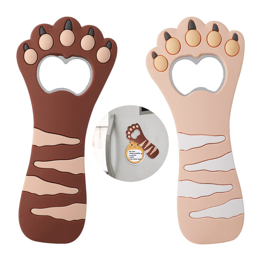 TIESOME 2 PCS Claw Magnetic Bottle Opener, Beer Bottle Opener Soda Opener Speed Save Effort Openers Stick to Refrigerator for Cute and Easy Storage with Magnet for Home RV Bar Restaurant Funny Gift