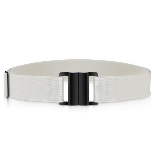 Giantree Invisible Elastic Belt for Women, Adjustable No Show Stretch Belt with Flat Buckle for Jeans Pants Dresses (Khaki)