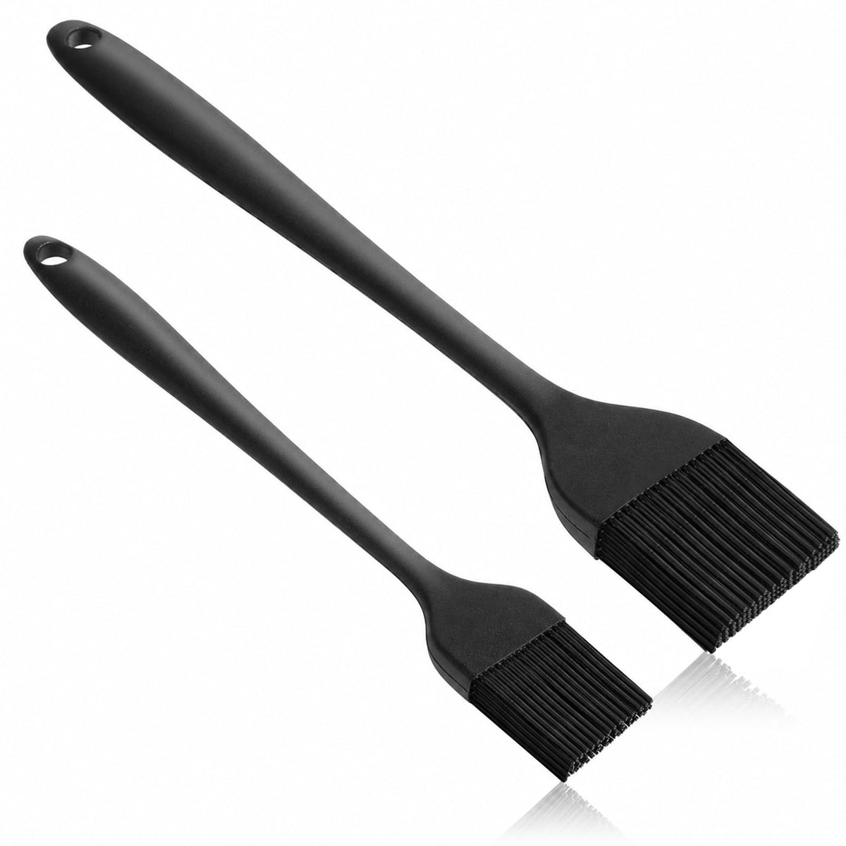 SULIKJHUI 2 x Silicone Pastry Brush, BPA-Free Kitchen Brush, BBQ Grill