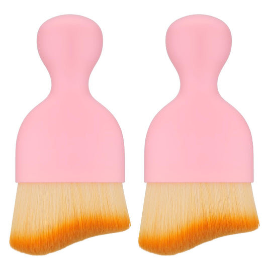 cobee Car Interior Cleaning Soft Brush - No Scratch, 2 Pack Car Cleaning Brushes Duster with Soft Bristles Dashboard Air Outlet Gap Dust Removal Brushes for Automotive Air Conditioner Vents(Style-D)