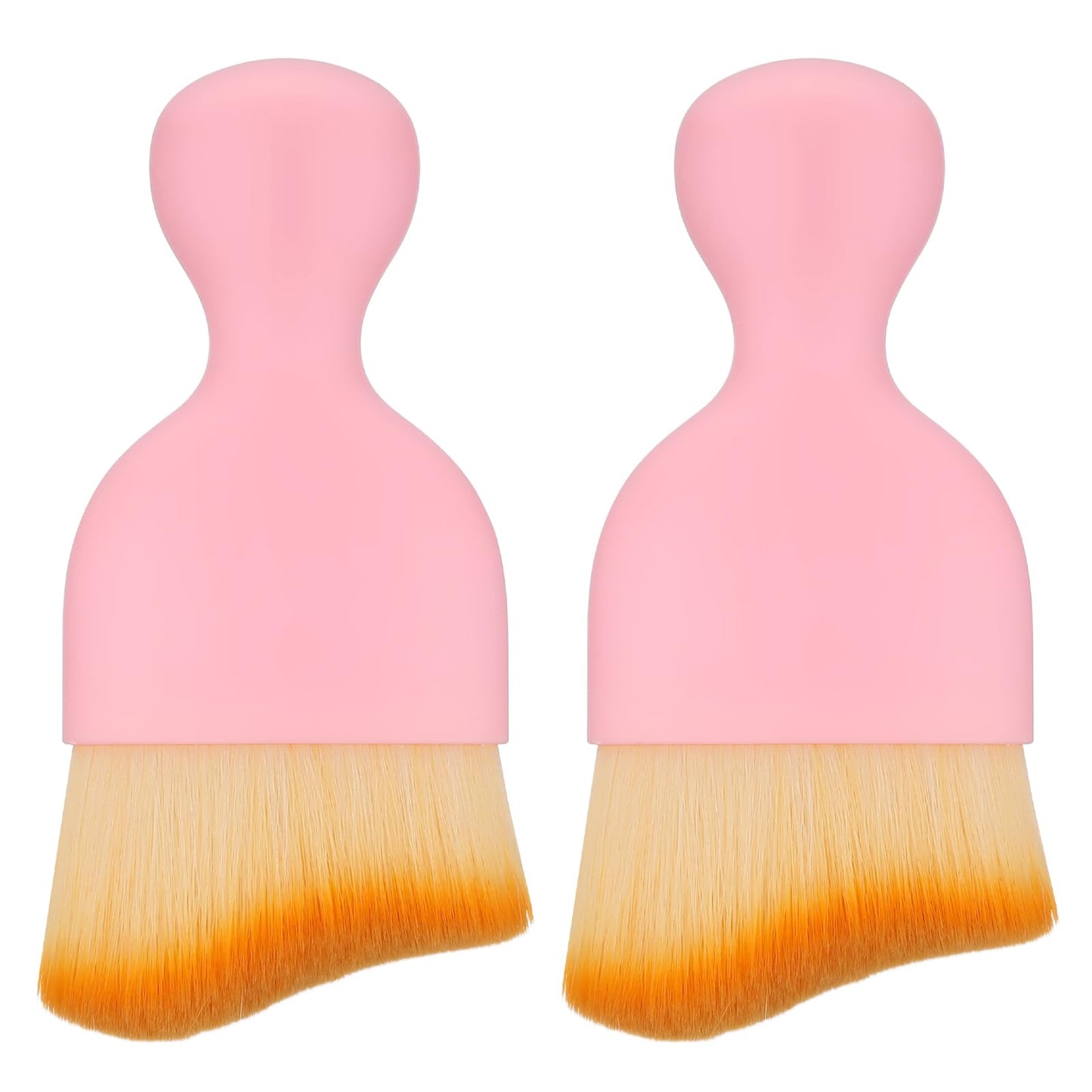 cobee Car Interior Cleaning Soft Brush - No Scratch, 2 Pack Car Cleaning Brushes Duster with Soft Bristles Dashboard Air Outlet Gap Dust Removal Brushes for Automotive Air Conditioner Vents(Style-D)