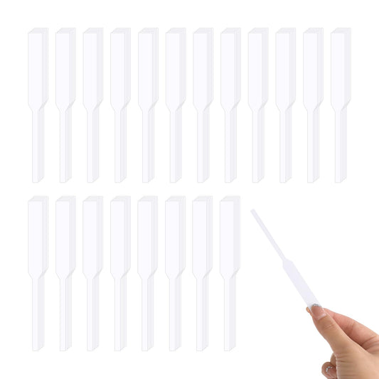 cobee 100 Pcs Fragrance Tester Strips, Disposable Perfume Test Strips, Perfume Tester Strips for Perfume Fragrances Scents Essential Oils Aromatherapy(Square Head)