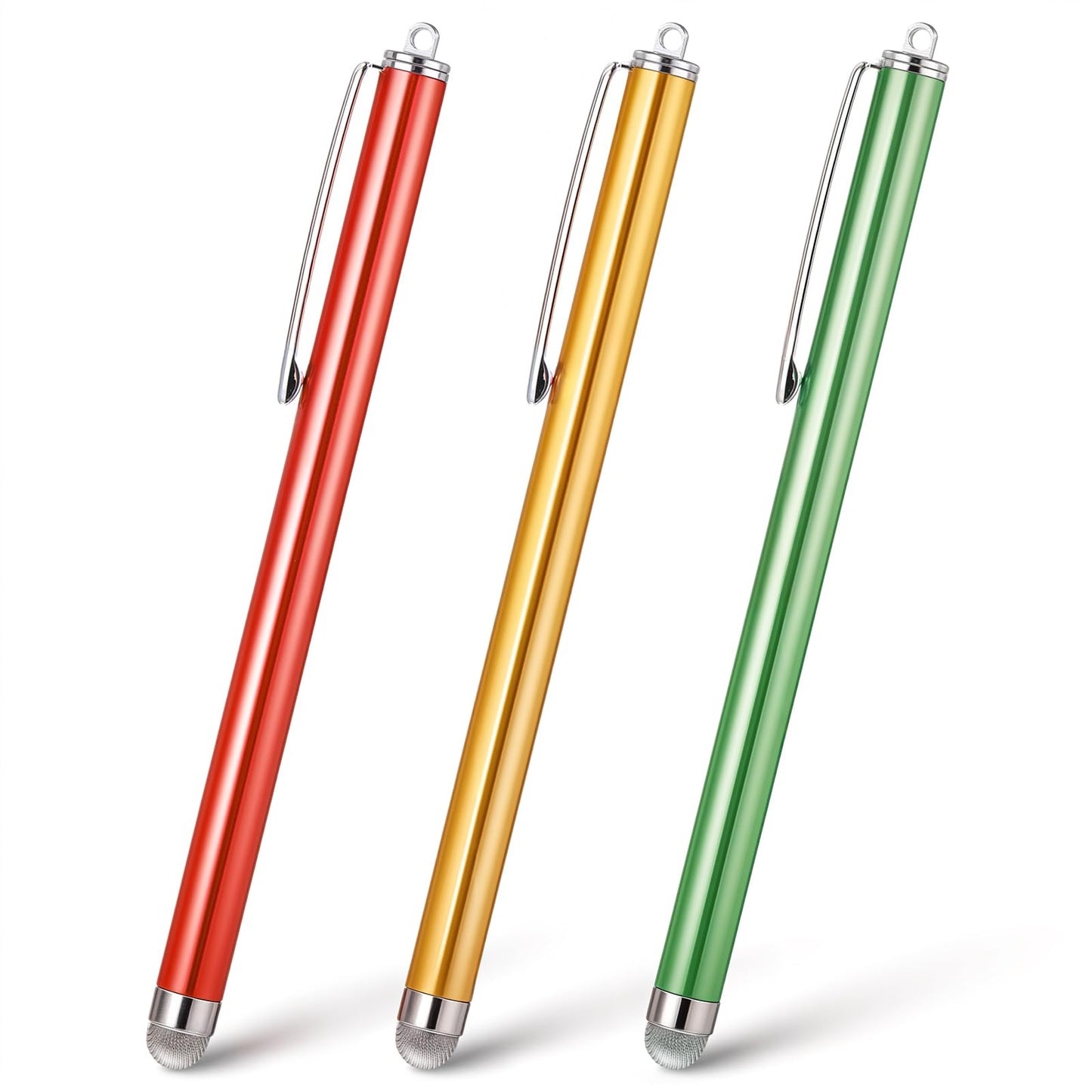 Yuanchu Stylus for Touch Screens, 3 Pieces Universal Stylus Pens Highly Sensitive Mobile Phone Stylus Pen for Tablet Smartphones Compatible Tablet