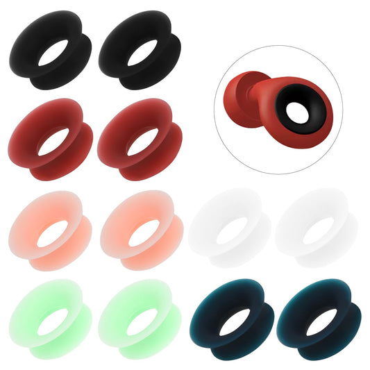Molain 12 Pcs Earplugs Mute Style Pack for Earplugs, Quiet Ear Plugs Accessories for Extra 5 dB Noise Reduction Earplugs for Most Experience Ear Plugs Quiet Earplugs Outdoor, Office, Sleeping