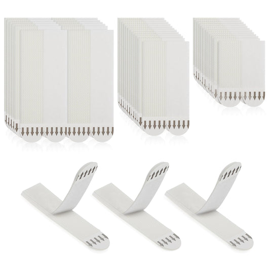 Amaxiu 36Pairs(72 Strips) Picture Hanging Strips Heavy Duty, Damage Free No Nails Large Picture Hanging Strips Picture Hanging Sticky Strips