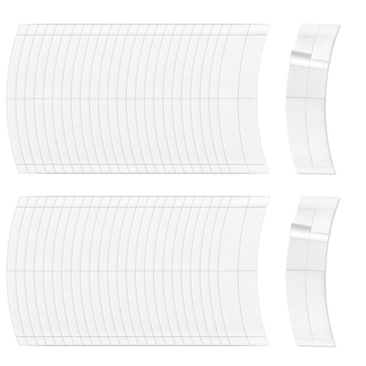 Giantree 50 Pcs Wig Tape for Lace, Wig Tape Double Sided Ultra Hold Clear Lace Front Adhesive Tape Waterproof Strong Hold Wig Tape for Lace Wigs Toupee Hairpiece